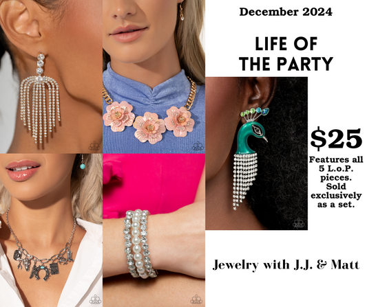 "Life of the Party" Exclusive Bundle - December 2024 - Paparazzi Accessories