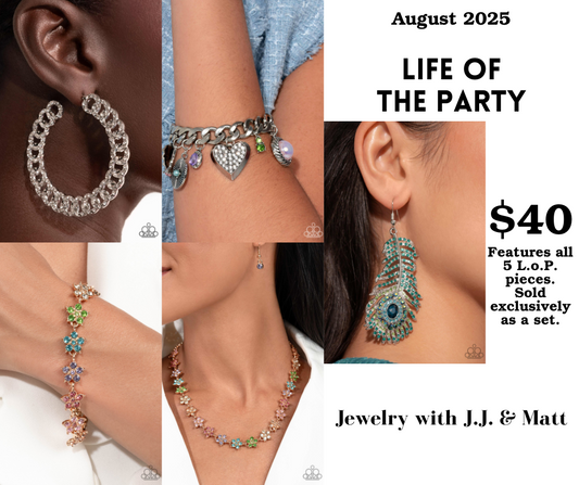 "Life of the Party" Exclusive Bundle - August 2025 - Paparazzi Accessories