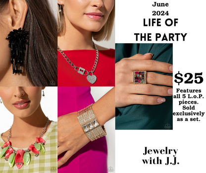 "Life of the Party" Exclusive Bundle - June 2024 - Paparazzi Accessories