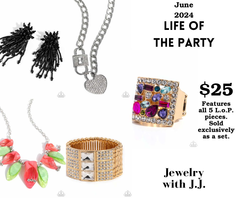 "Life of the Party" Exclusive Bundle - June 2024 - Paparazzi Accessories