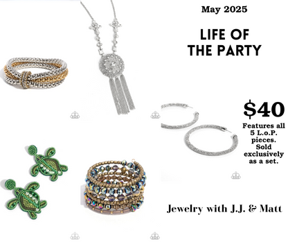 "Life of the Party" Exclusive Bundle - May 2025 - Paparazzi Accessories