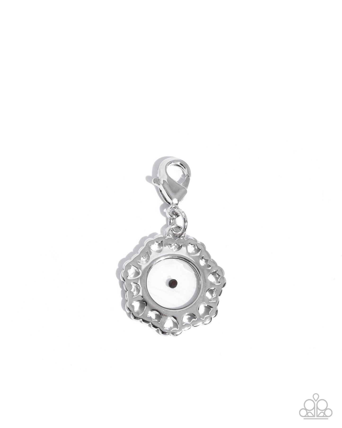 Memorable Mustard Seed - Rhodium Plated Charm - Paparazzi Accessories