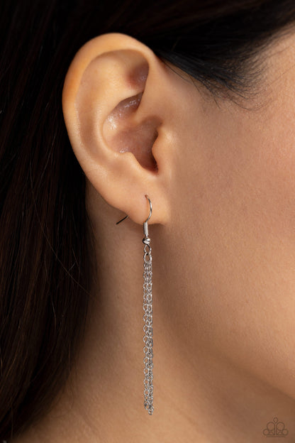 Leave Your Initials - Silver Necklace - A - Paparazzi Accessories