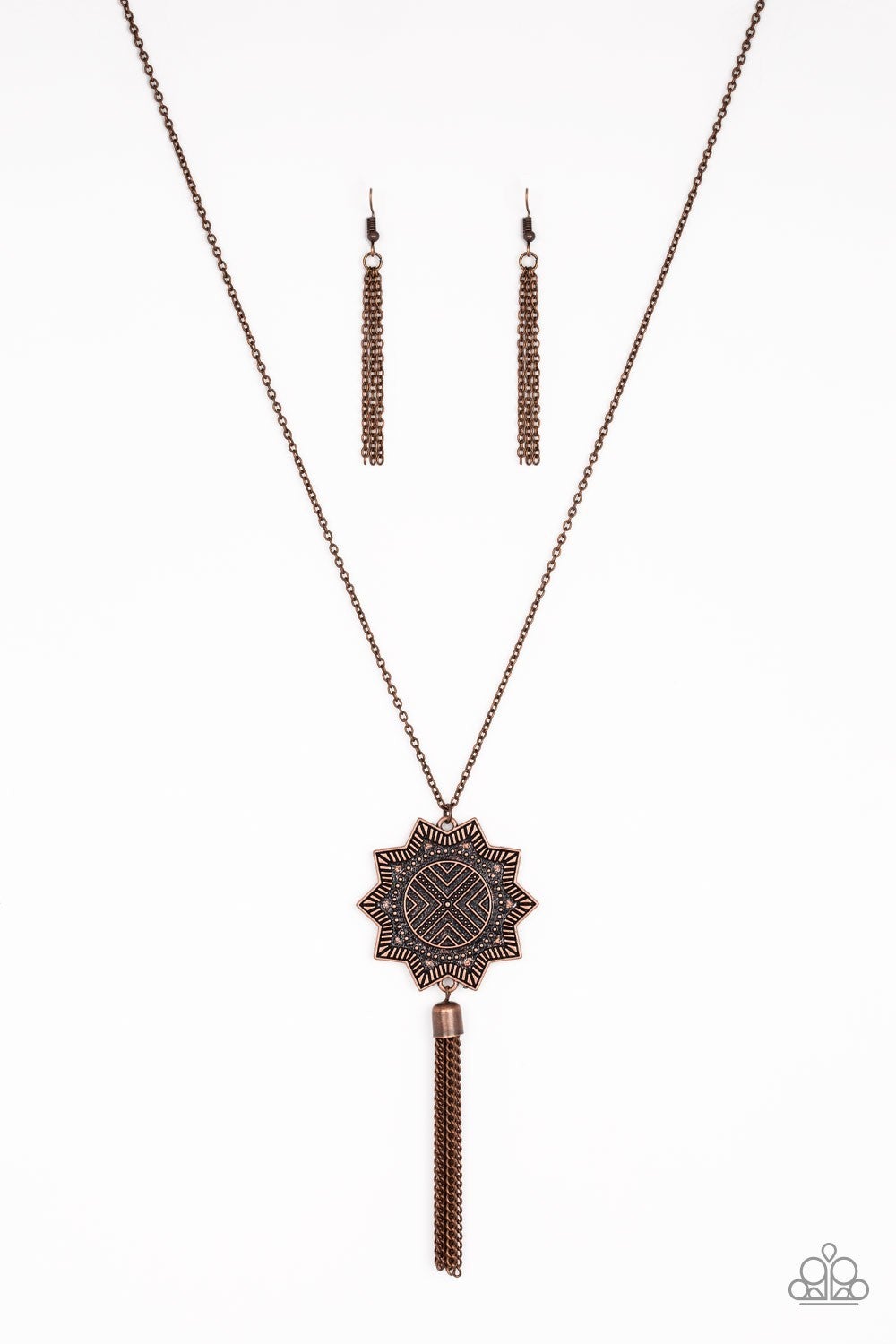 From Sunup To Sundown - Copper Necklace - Paparazzi Accessories