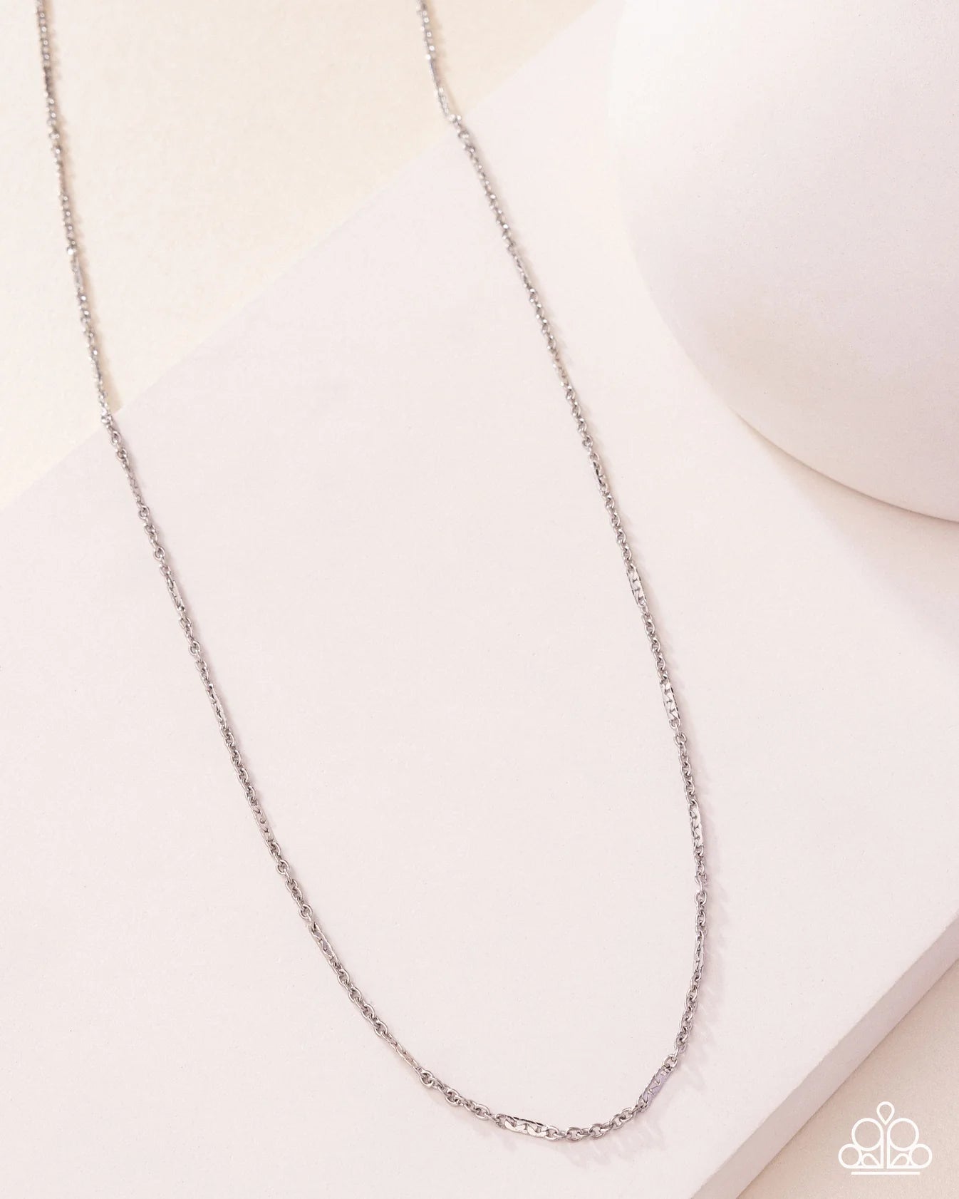 No Drama - Silver - Stainless Steel Chain Urban Necklace
