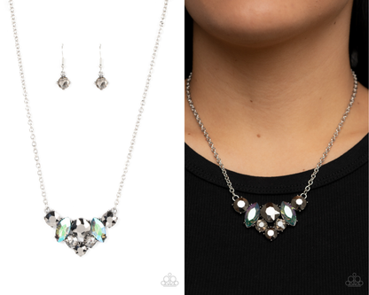 Lavishly Loaded - Silver Necklace - Paparazzi Accessories