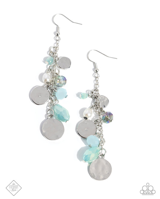 Refreshing Rapture - Blue Earrings - Glimpses of Malibu - February 2025
