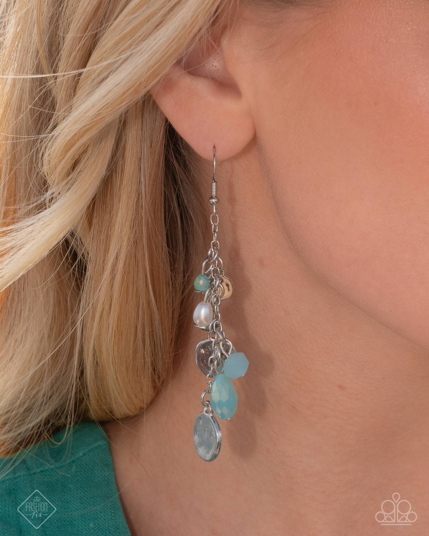 Refreshing Rapture - Blue Earrings - Glimpses of Malibu - February 2025