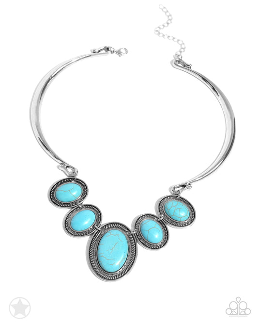River Ride - Blue - Necklace