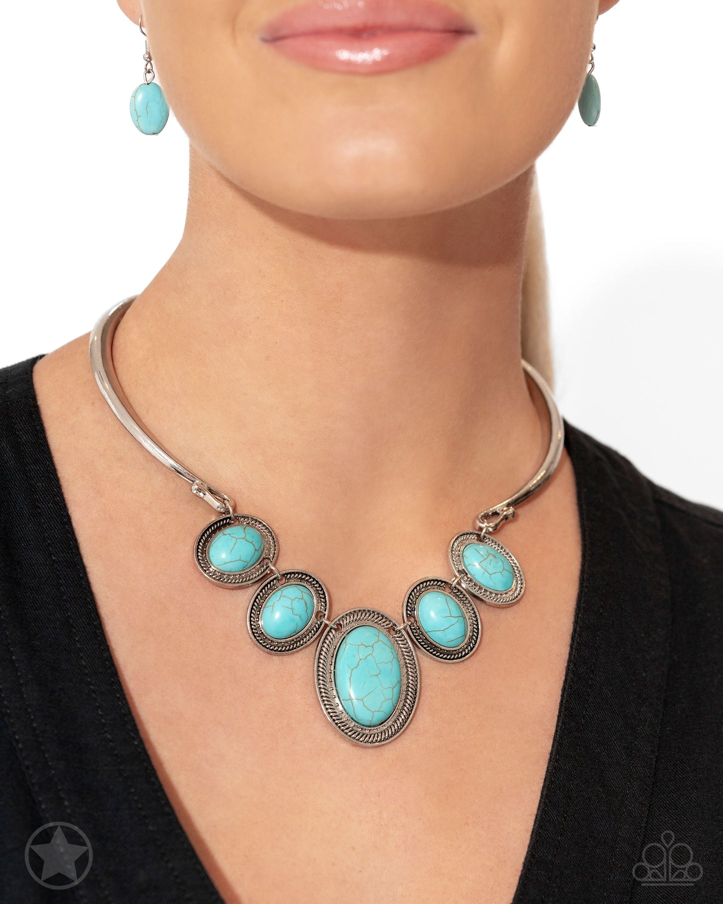 River Ride - Blue - Necklace