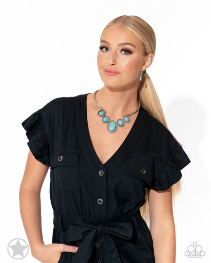 River Ride - Blue - Necklace