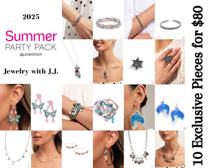 Summer Party Pack 2025 - 10 Exclusive Pieces - Paparazzi Accessories