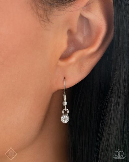 Sentimental Sunset - White Necklace - Sunset Sightings April 2025 - Paparazzi Accessories