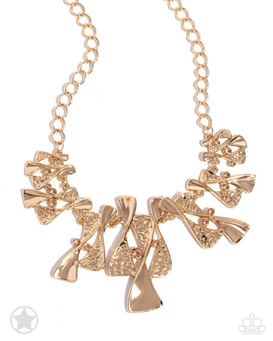 The Sands of Time - Gold Necklace - Paparazzi Accessories