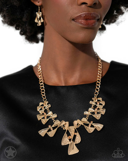 The Sands of Time - Gold Necklace - Paparazzi Accessories