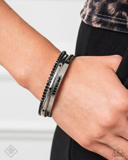 Vicious Value - Black Bangle Bracelets - November 2024 Magnificent Musings