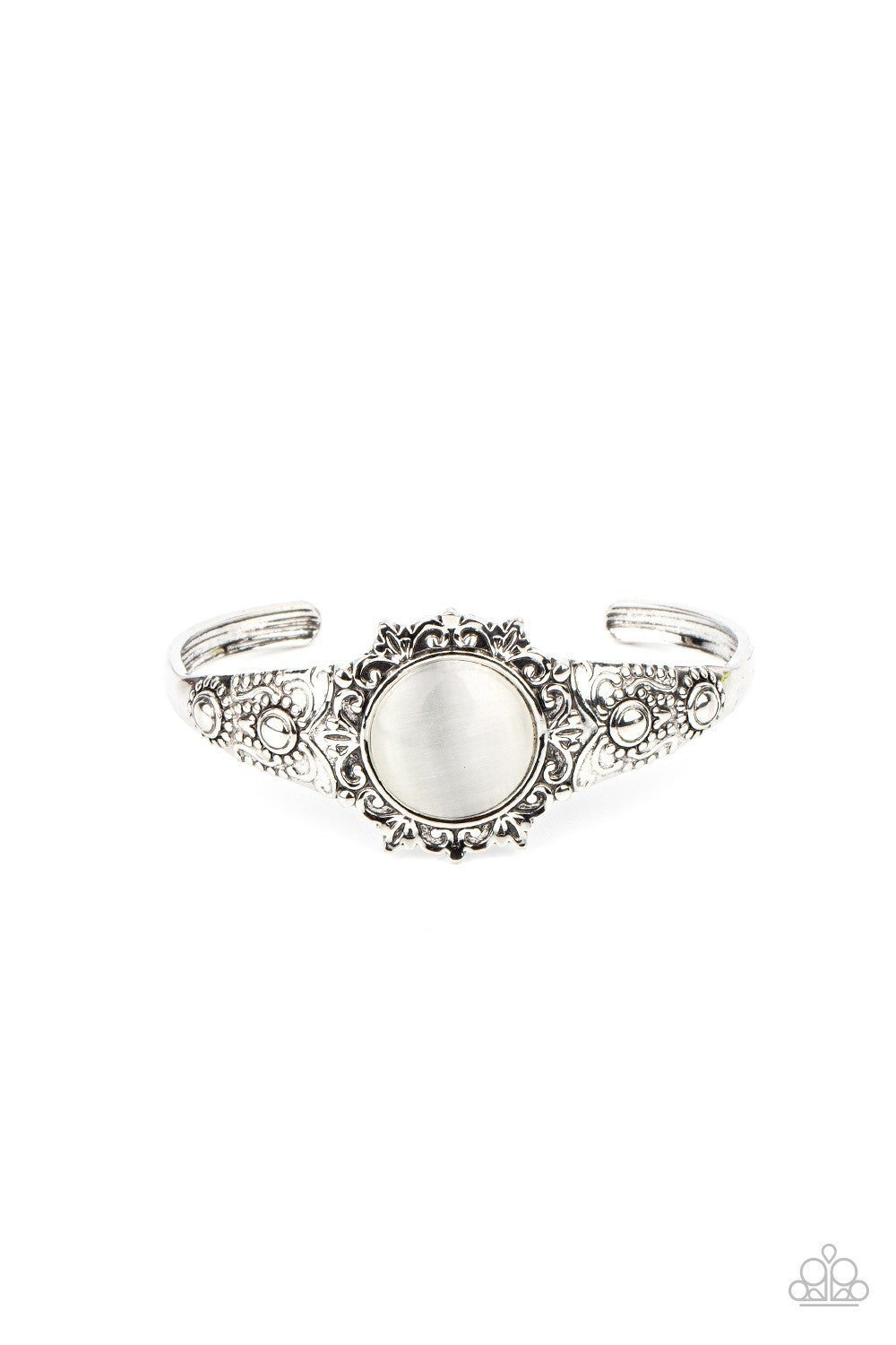 Extravagantly Enchanting - White Bracelet - Paparazzi Accessories