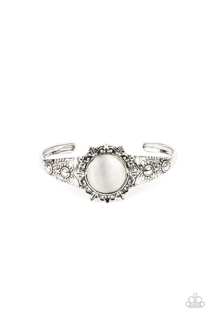 Extravagantly Enchanting - White Bracelet - Paparazzi Accessories
