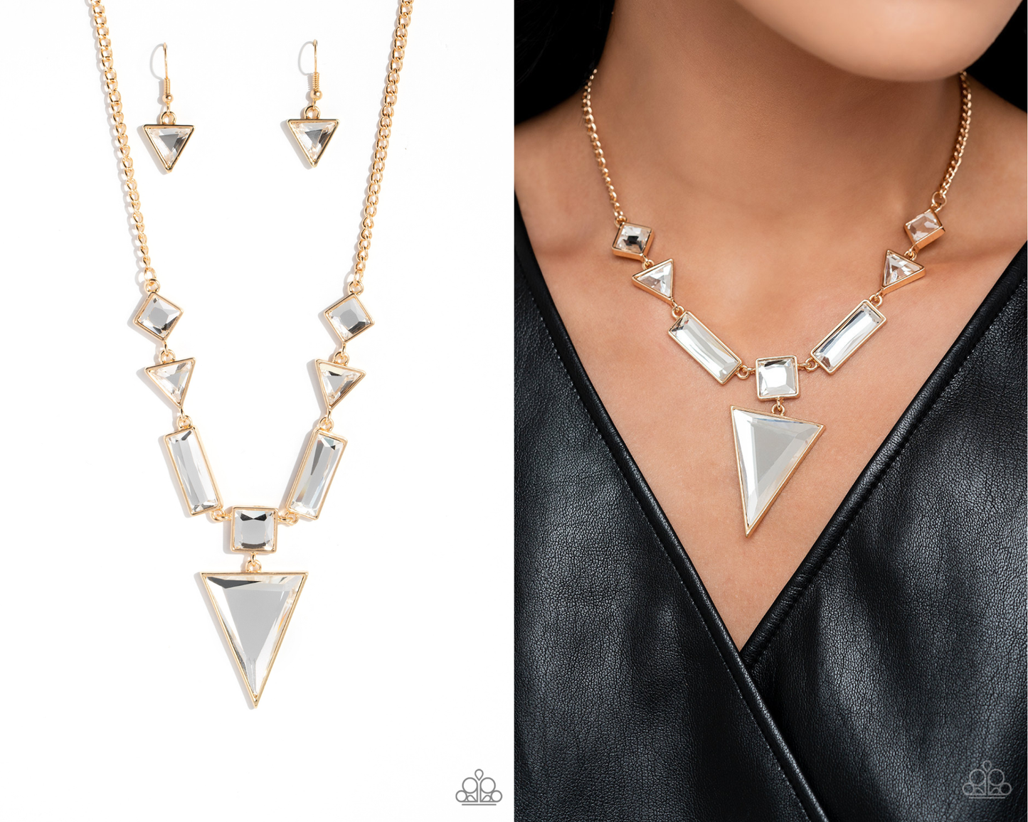 Fetchingly Fierce - Gold Necklace - Paparazzi Accessories