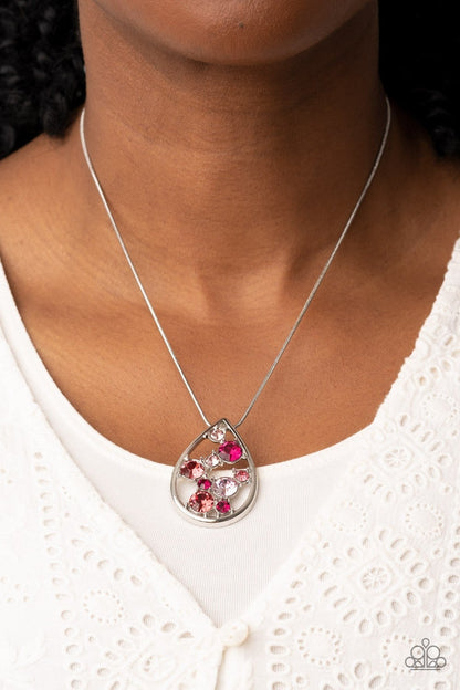 Seasonal Sophistication - Pink Necklace - Paparazzi Accessories