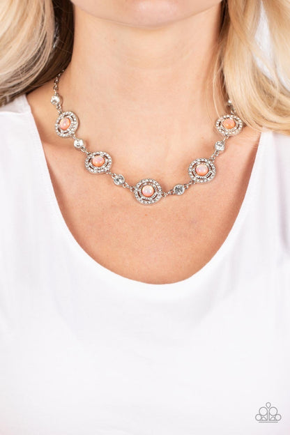 Summer Dream - Orange Necklace - Paparazzi Accessories