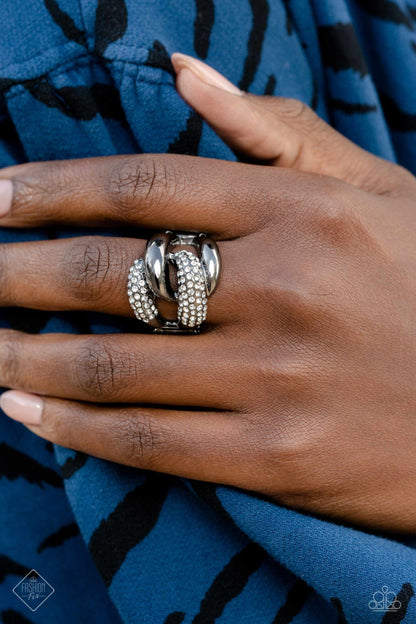 Alluring Ace - Black Ring - Paparazzi Accessories