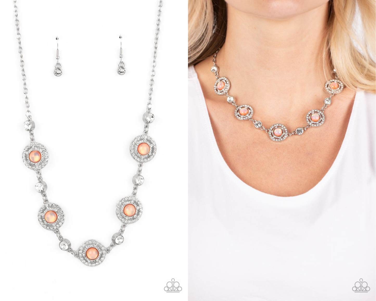 Summer Dream - Orange Necklace - Paparazzi Accessories