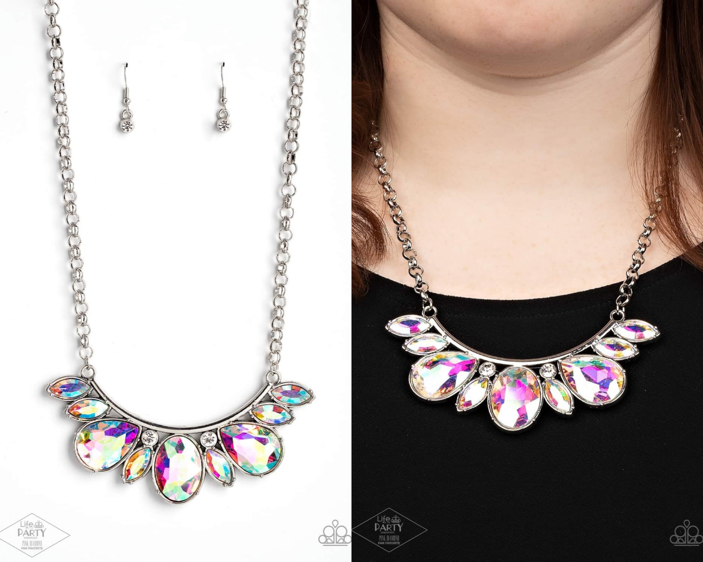 Never SLAY Never - Multi Necklace - Paparazzi Accessories