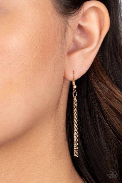 Hugs and Kisses - Gold XO Necklace - Paparazzi Accessories