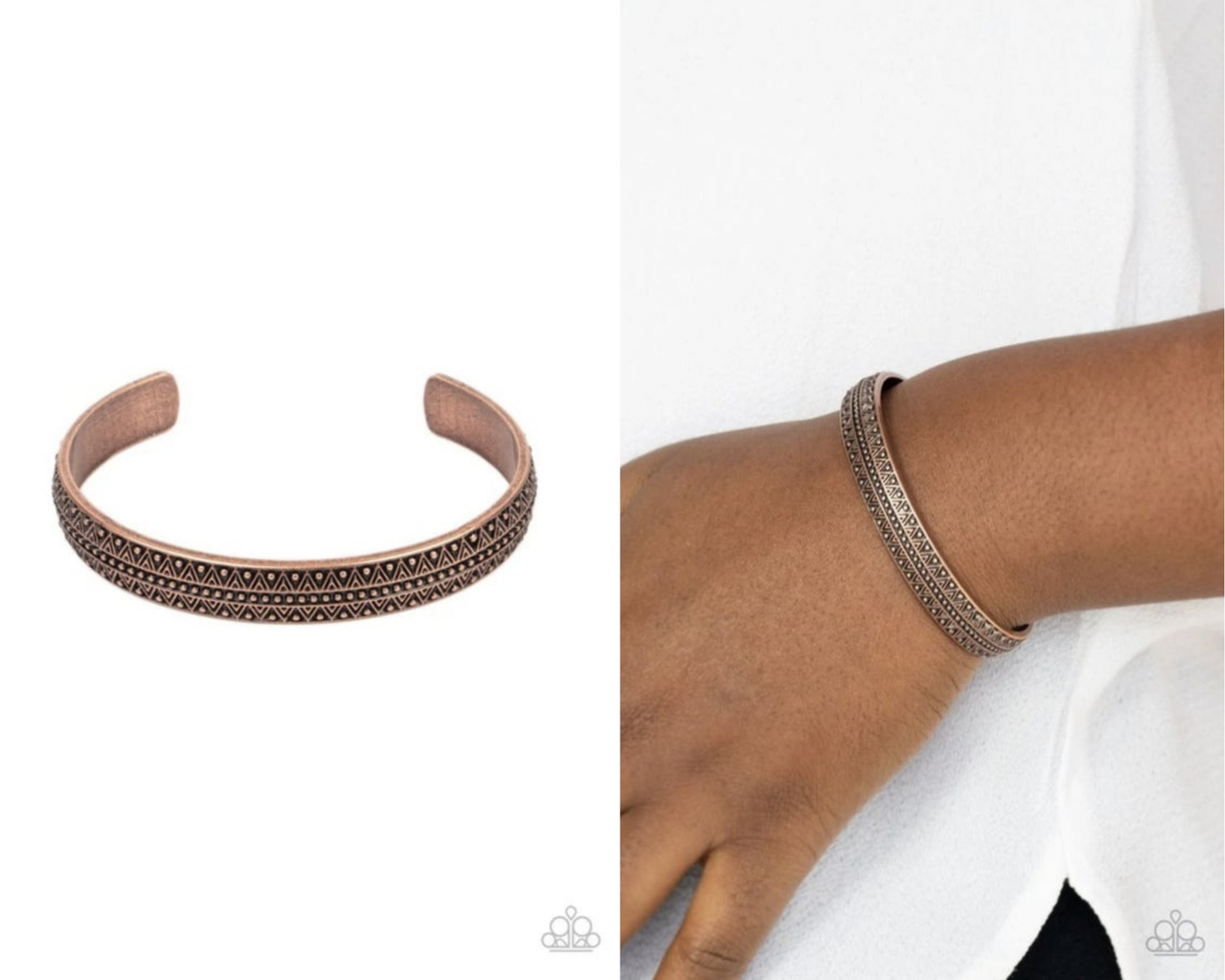Peak Conditions - Copper Cuff Bracelet - Paparazzi Accessories