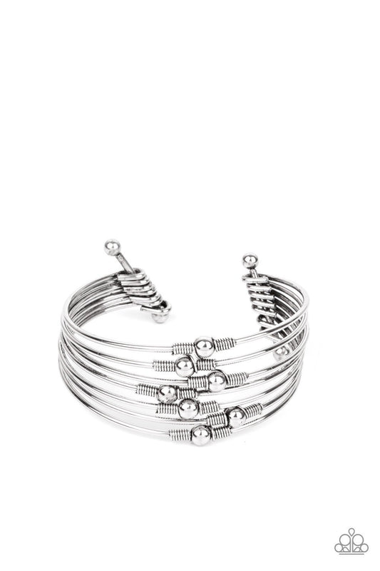 Industrial Intricacies - Silver Bracelet - Paparazzi Accessories