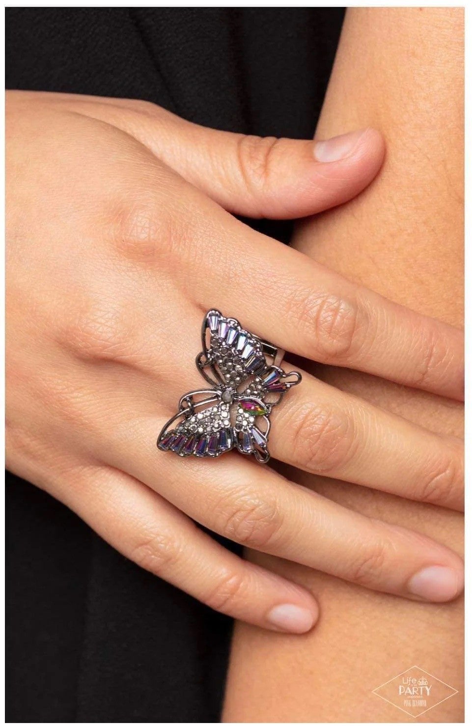 Fearless Flutter - Multi - Butterfly Ring