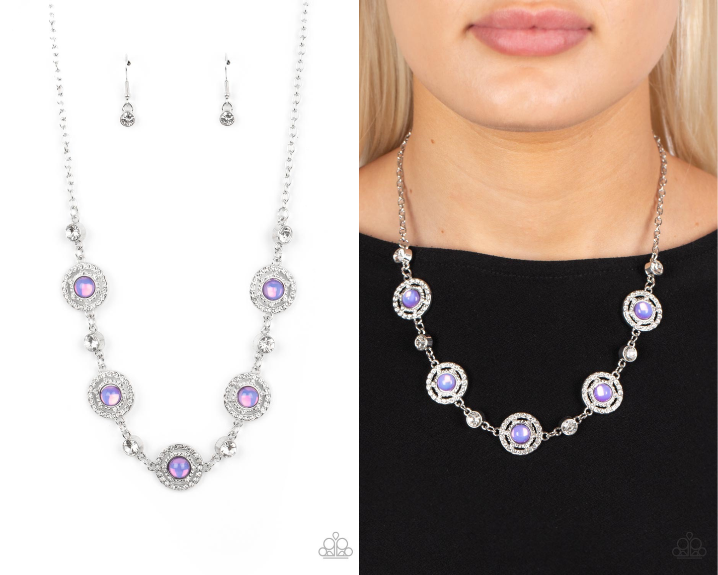 Summer Dream - Purple Opalescent Necklace - Paparazzi Accessories