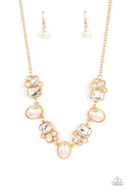 Sensational Showstopper - Gold Necklace - Paparazzi Accessories