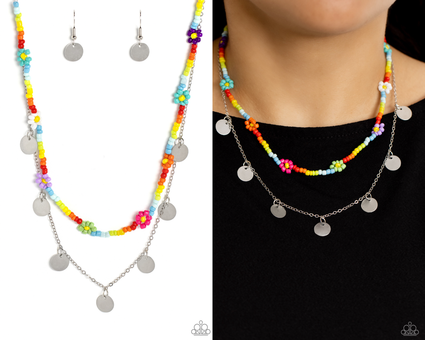 Rainbow Dash - Multi Necklace - Paparazzi Accessories