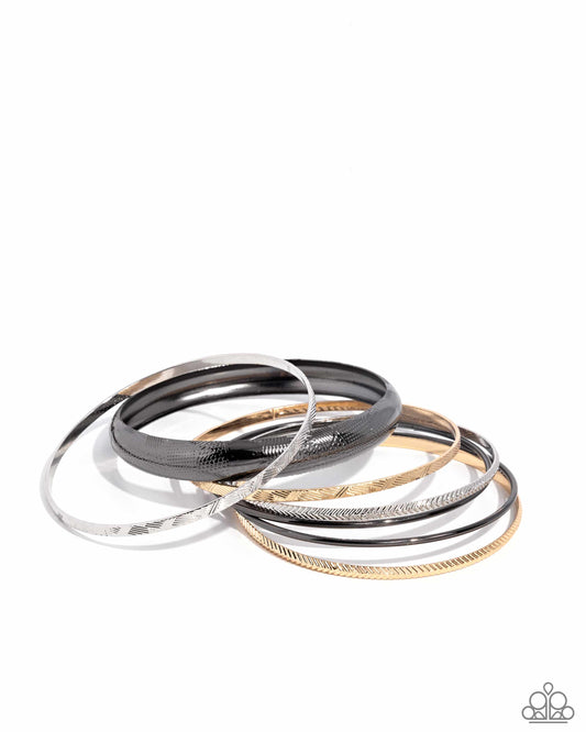 Stackable Stunner - Multi Bangle Bracelets - Paparazzi Accessories