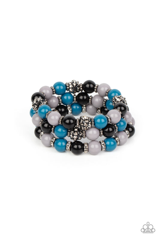 Poshly Packing - Multi Beaded Stretchy Bracelets - Paparazzi Accessories