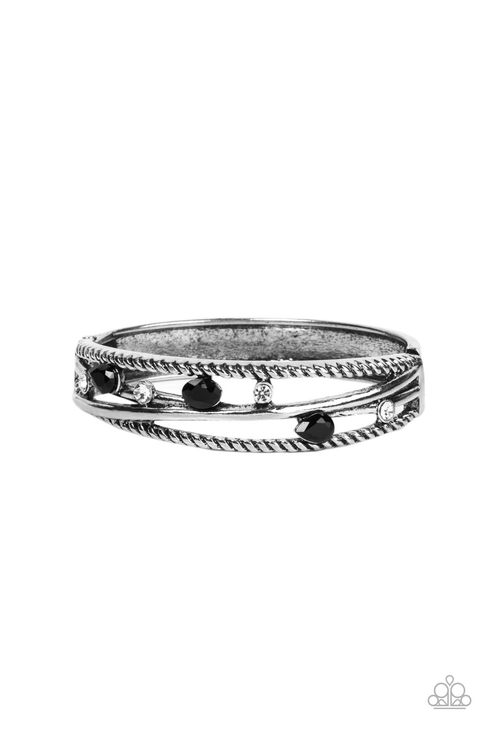 Bonus Bling - Black Bracelet - Paparazzi Accessories
