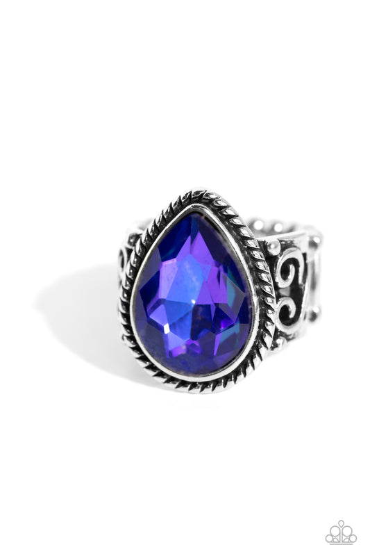 Supernatural Sparkle - Purple Ring - Paparazzi Accessories