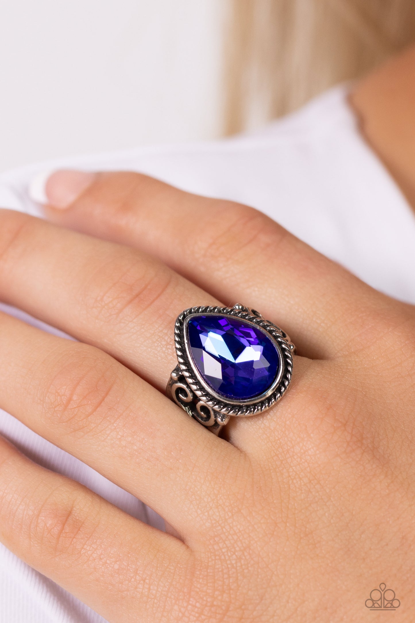 Supernatural Sparkle - Purple Ring - Paparazzi Accessories