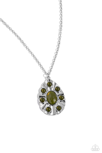 Blissfully Bohemian - Green - Paparazzi Accessories