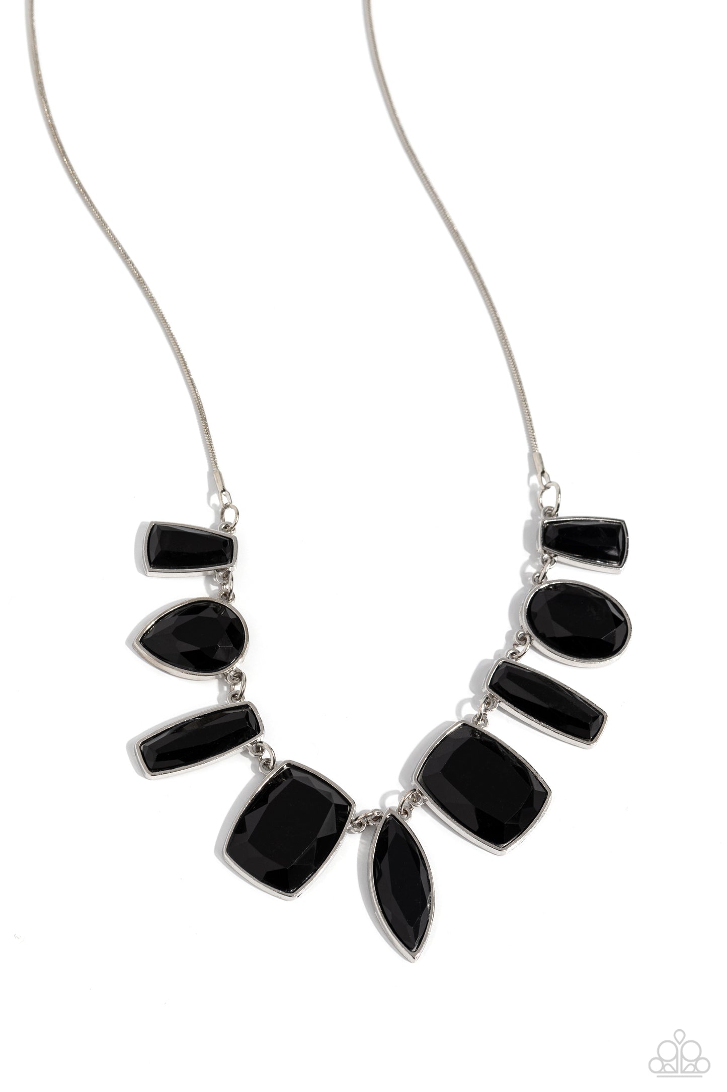 Luscious Luxe - Black Onyx Beads Necklace - Paparazzi Accessories