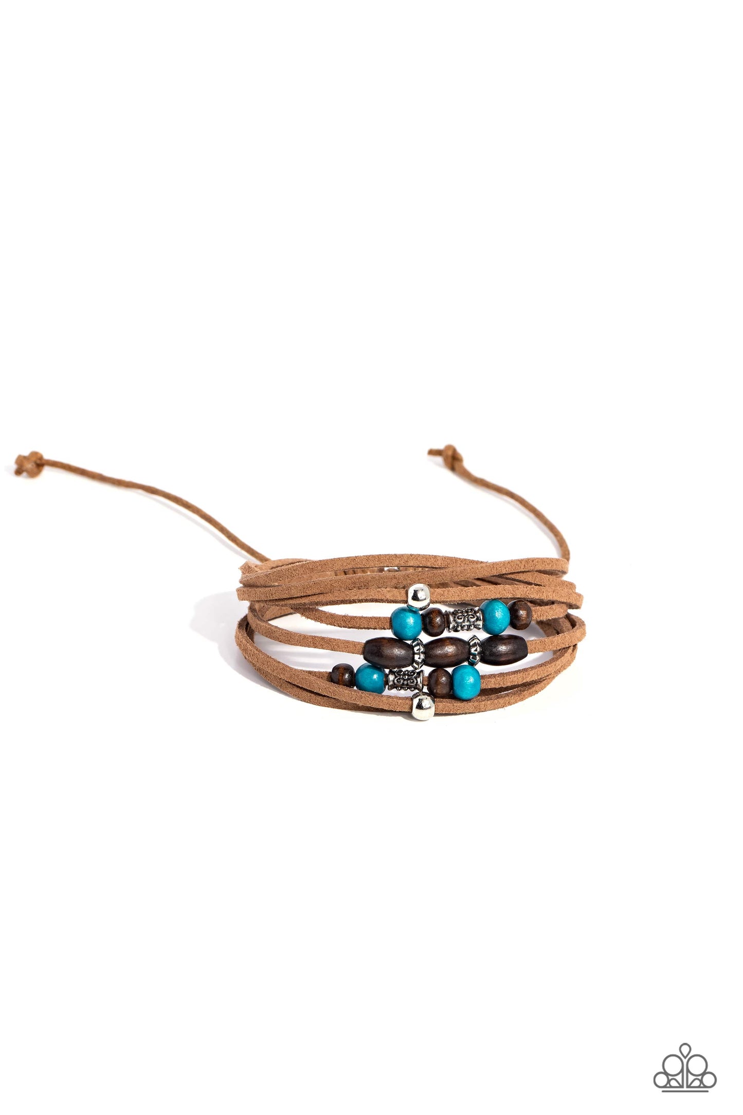 Absolutely WANDER-ful - Blue Bracelet - Paparazzi Accessories
