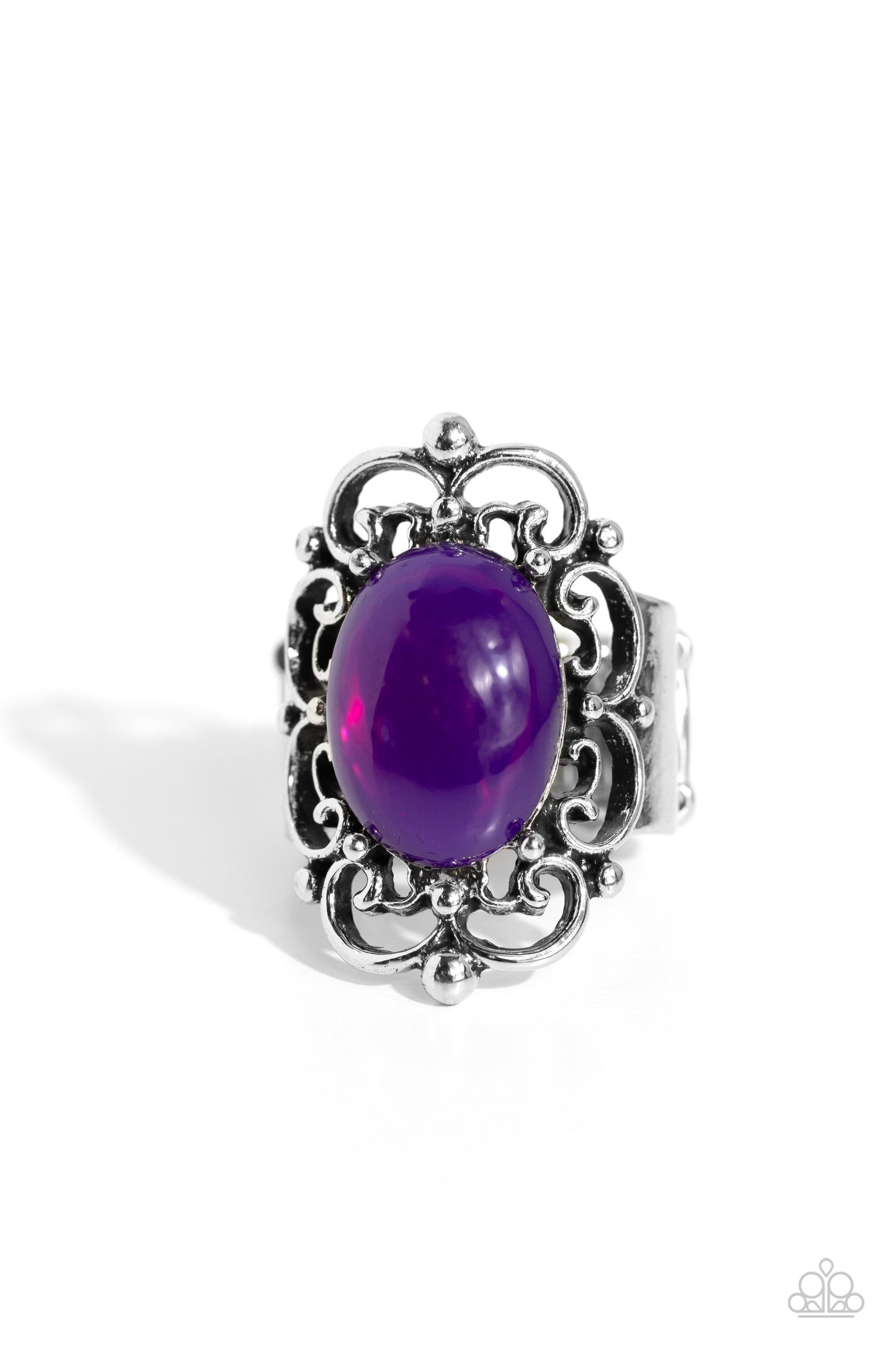 Happily EVERGLADE After - Purple Ring - Paparazzi Accessories