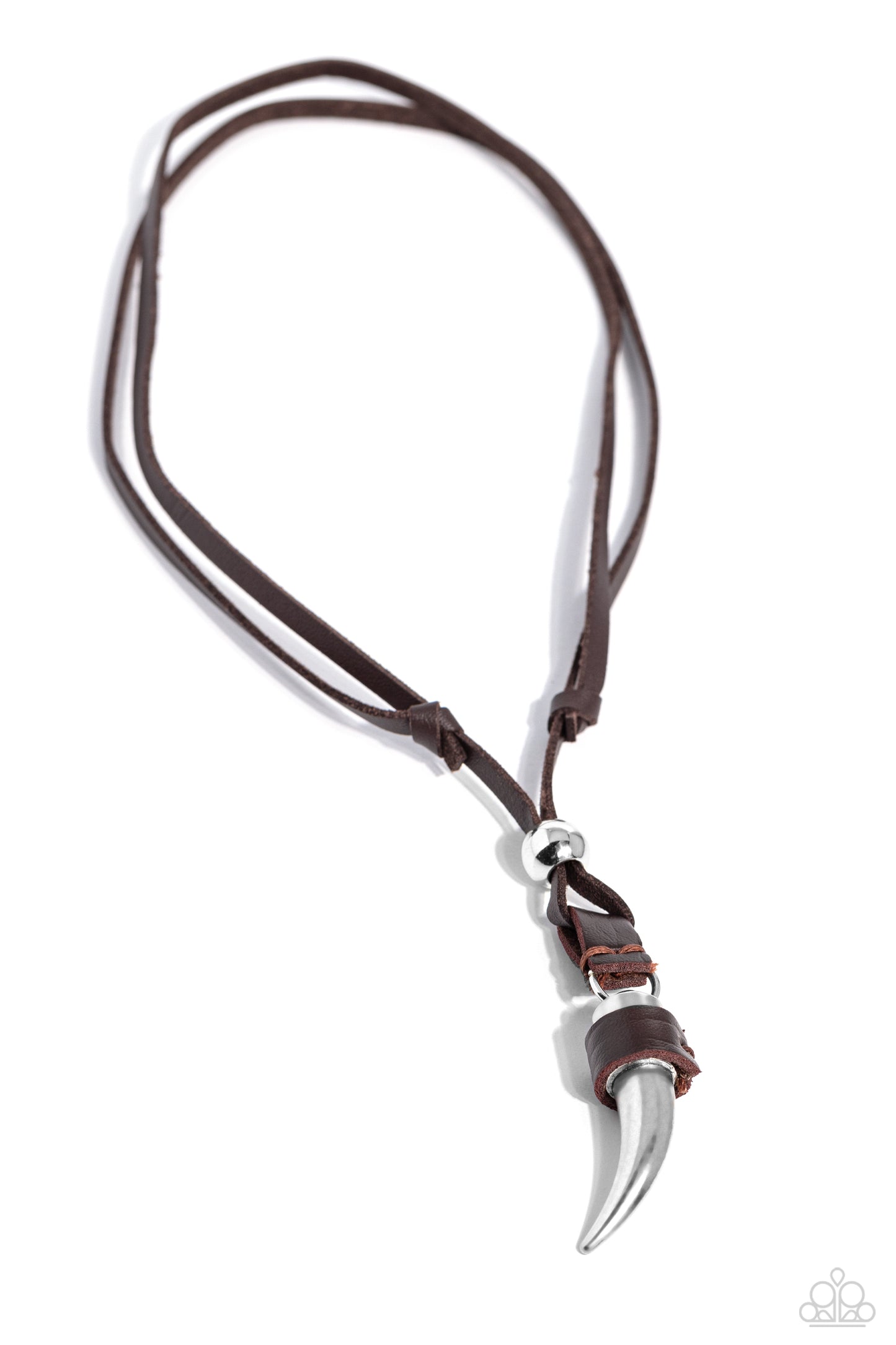 Show Your Claws - Brown Urban Necklace - Paparazzi Accessories