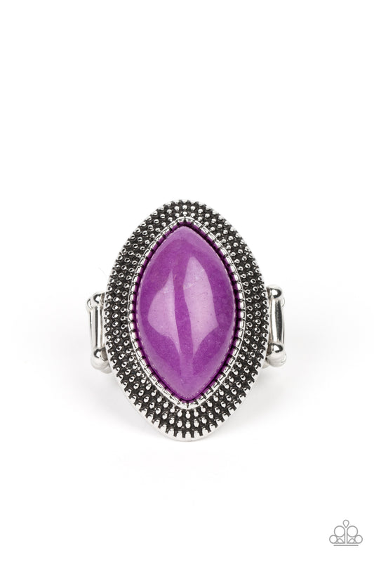 Artisanal Apothecary - Purple Ring - Paparazzi Accessories