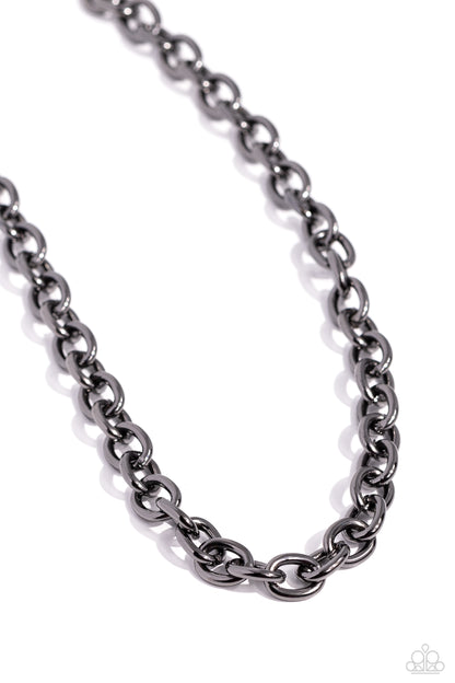 Things Have CHAIN-ged - Black - Paparazzi Accessories