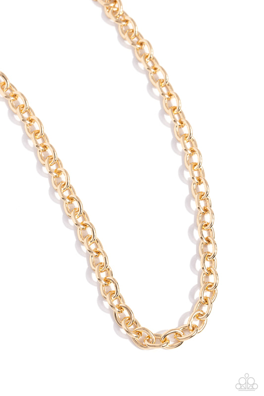 Things Have CHAIN-ged - Gold Necklace - Paparazzi Accessories