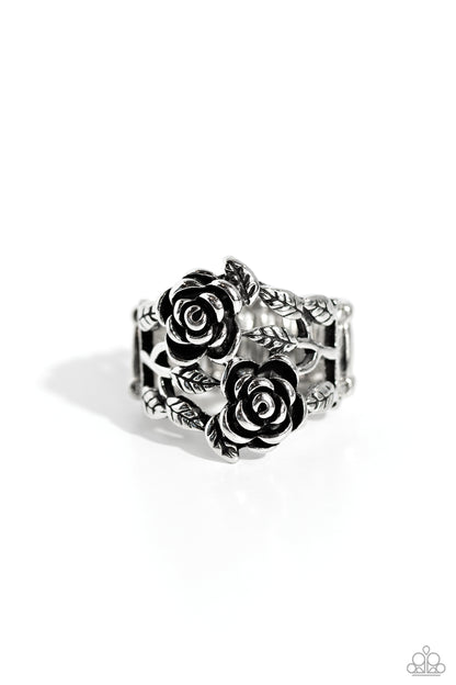 Anything ROSE - Silver Ring - Paparazzi Accessories