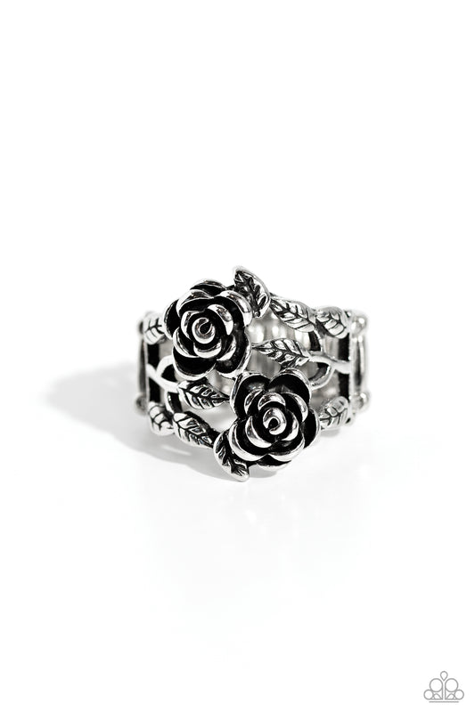 Anything ROSE - Silver Ring - Paparazzi Accessories